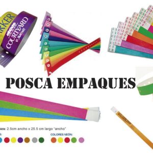 Precintos Pulseras , Papel Tyvek , Pulseras Full Color, Plásticas, Holográficas.